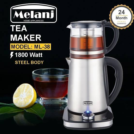 چای ساز ملانژ کد 38 کتری استیل